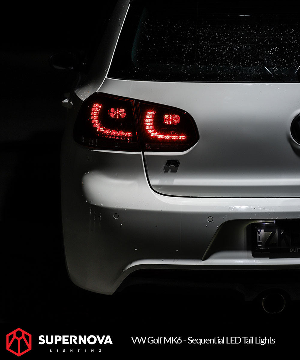 VW Golf MK6 Sequential LED Tail Light Install