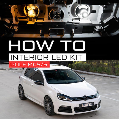 How To: VW Golf Mk5/6 Interior LED Kit Installation