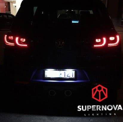 VW Golf License Plate LEDs – Supernova Lighting
