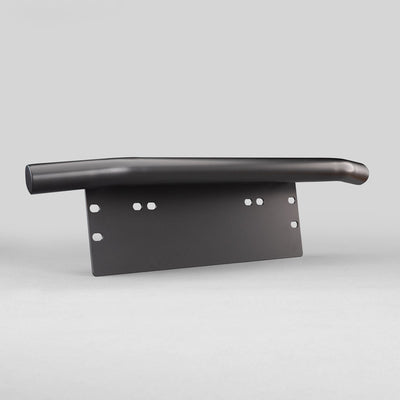 Black Number Plate Light Bar Bracket - Universal Fit