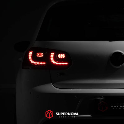 VW Golf Mk6 Sequential LED Tail Lights 2009-2013
